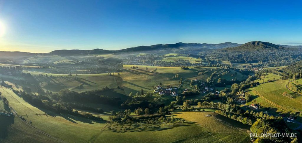 Ballonfahrt Rhön September 2024